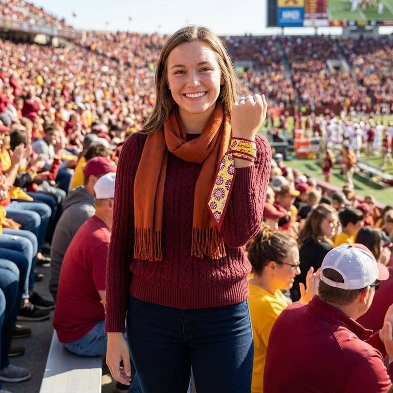 Iowa State Cyclones Skinny Scarf