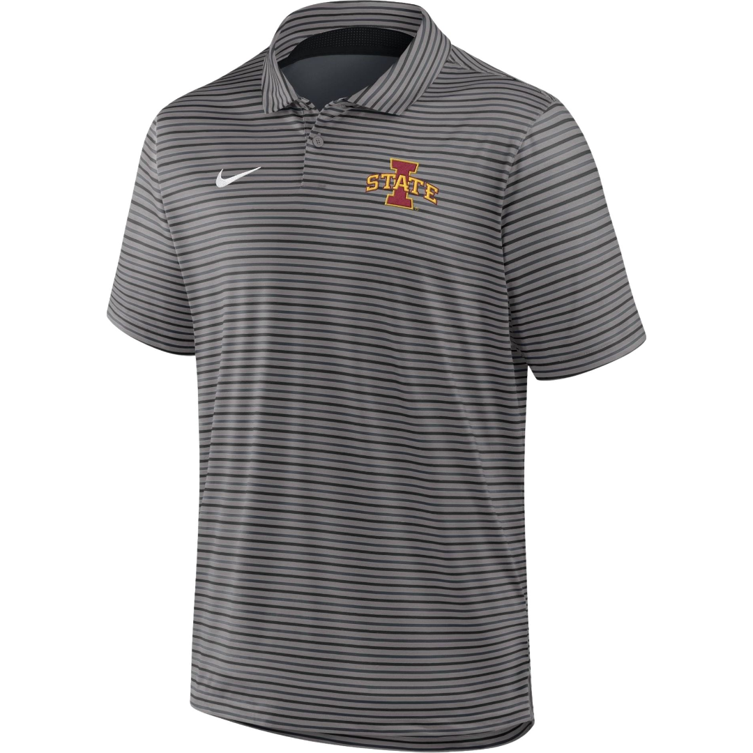 Iowa State Cyclones Nike Tour Stripe Basketball Polo