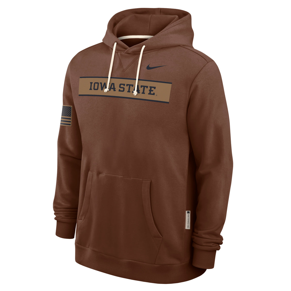 Iowa State Cyclones Men's Nike Military Dri-Fit Hoodie