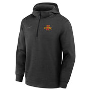 Iowa State Half-Zip Hoodie Men's Black Nike