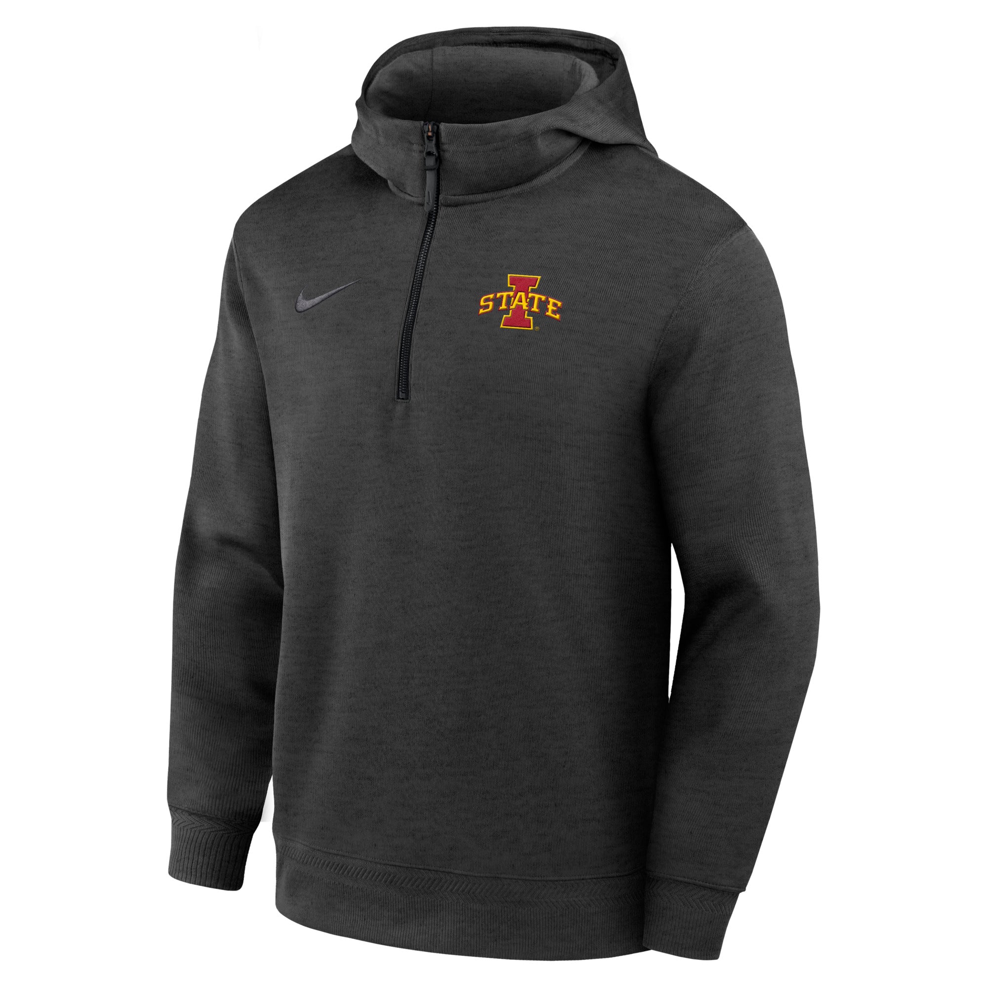 Iowa State Half-Zip Hoodie Men's Black Nike