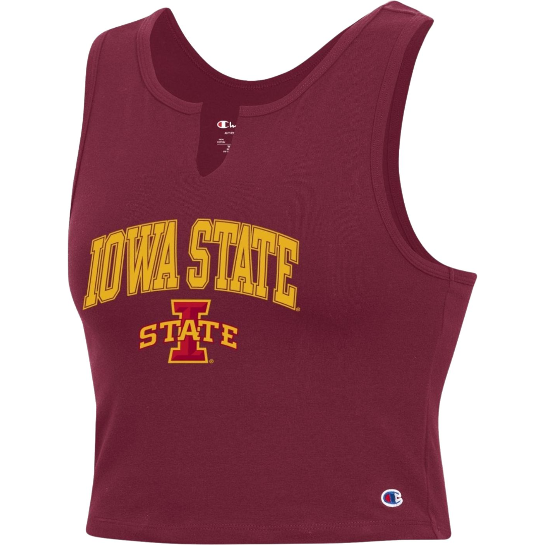 Iowa State Cyclones Women's Football Tank Top