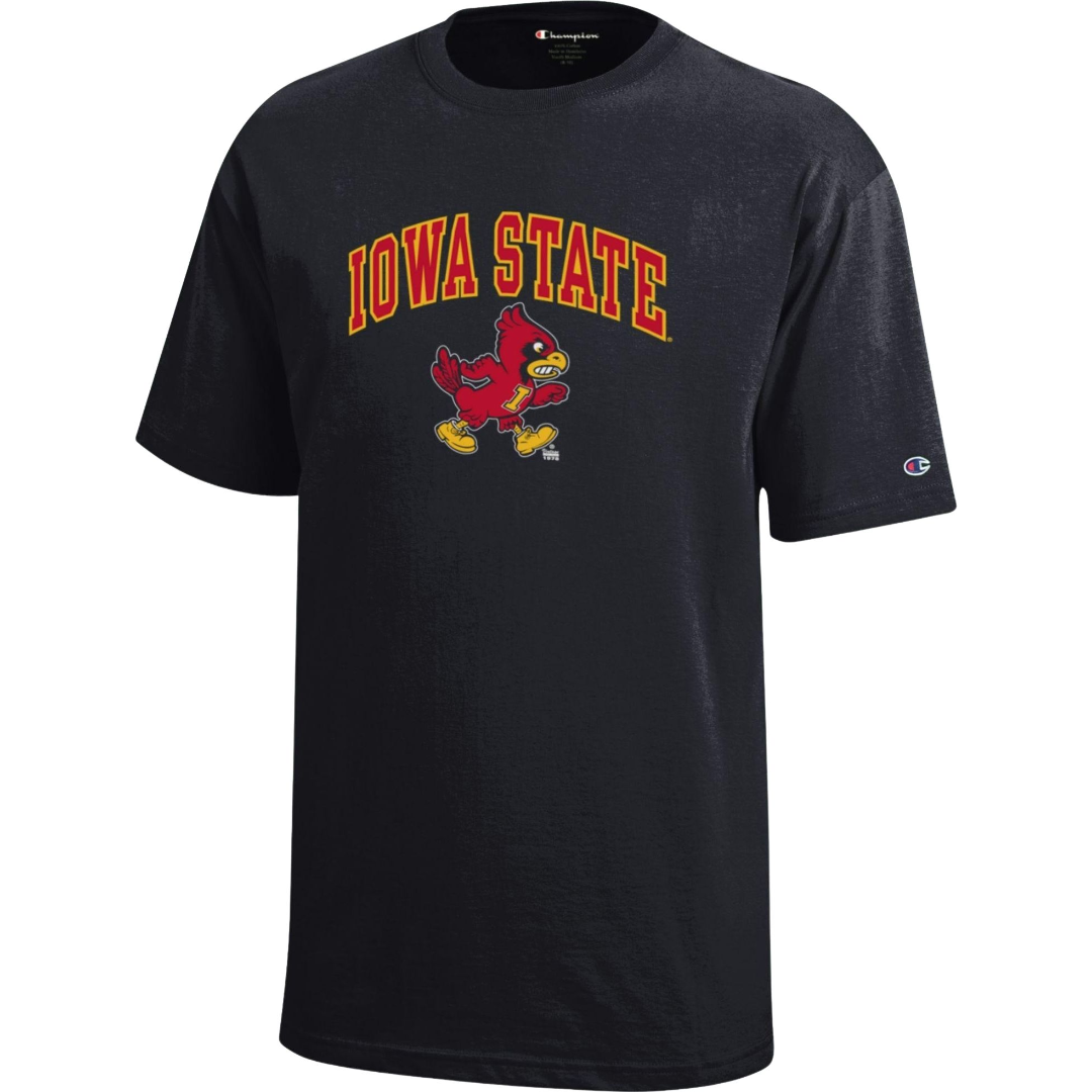 Iowa State Cyclones Walking Cy Youth Short Sleeve T-Shirt