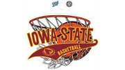 Iowa State Cyclones Blue 84 Basketball Sticker