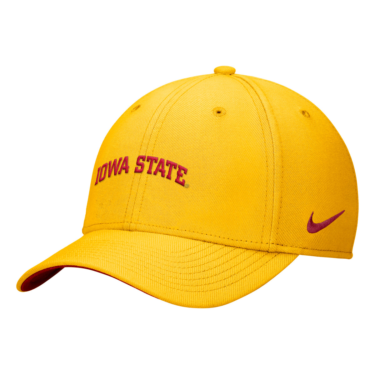 Iowa State Gold Nike Swooshflex Hat