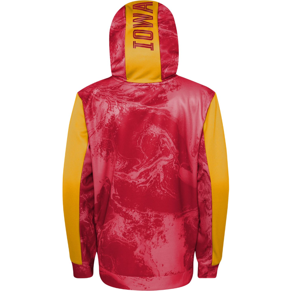 Iowa State Cyclones Kids Boys Red/Gold Hoodie