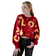 Iowa State Cyclones Women's Gameday Social Patched Crop Crew