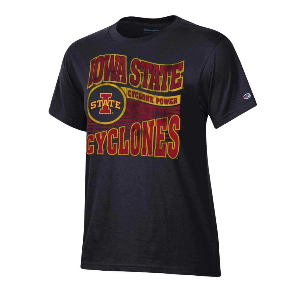 Iowa State Cylcone Power Women's Short Sleeve Tee