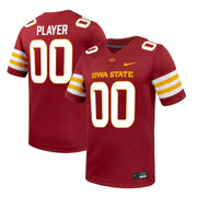Iowa State Cyclones NIKE Red NIL Football Jersey