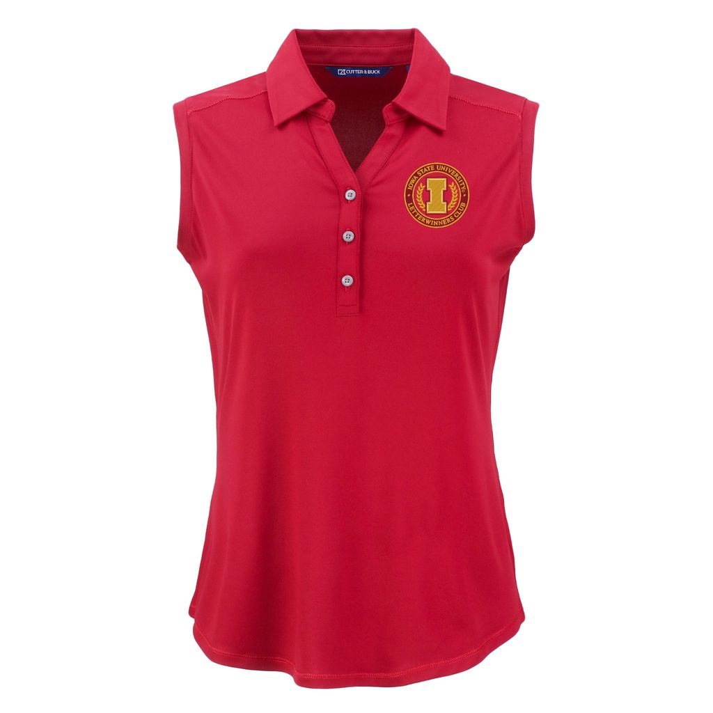 Iowa State Cyclones Women's Letterwinners Club Forge Sleeveless Polo