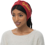 Iowa State Cyclones Red Script Knit Headband