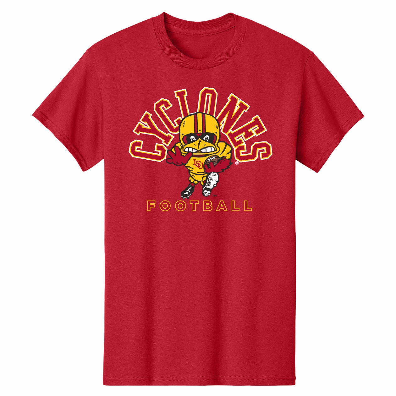 Iowa State Cyclones Gameday Originals Vintage Football Short Sleeve Tee