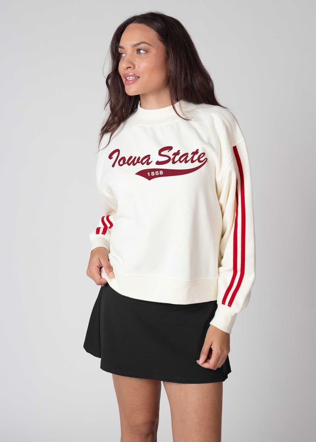 Iowa State Cyclones Women's Varsity Mock Neck Sweater