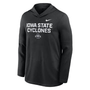 Iowa State Hooded Shirt Black Nike Cyclone Power