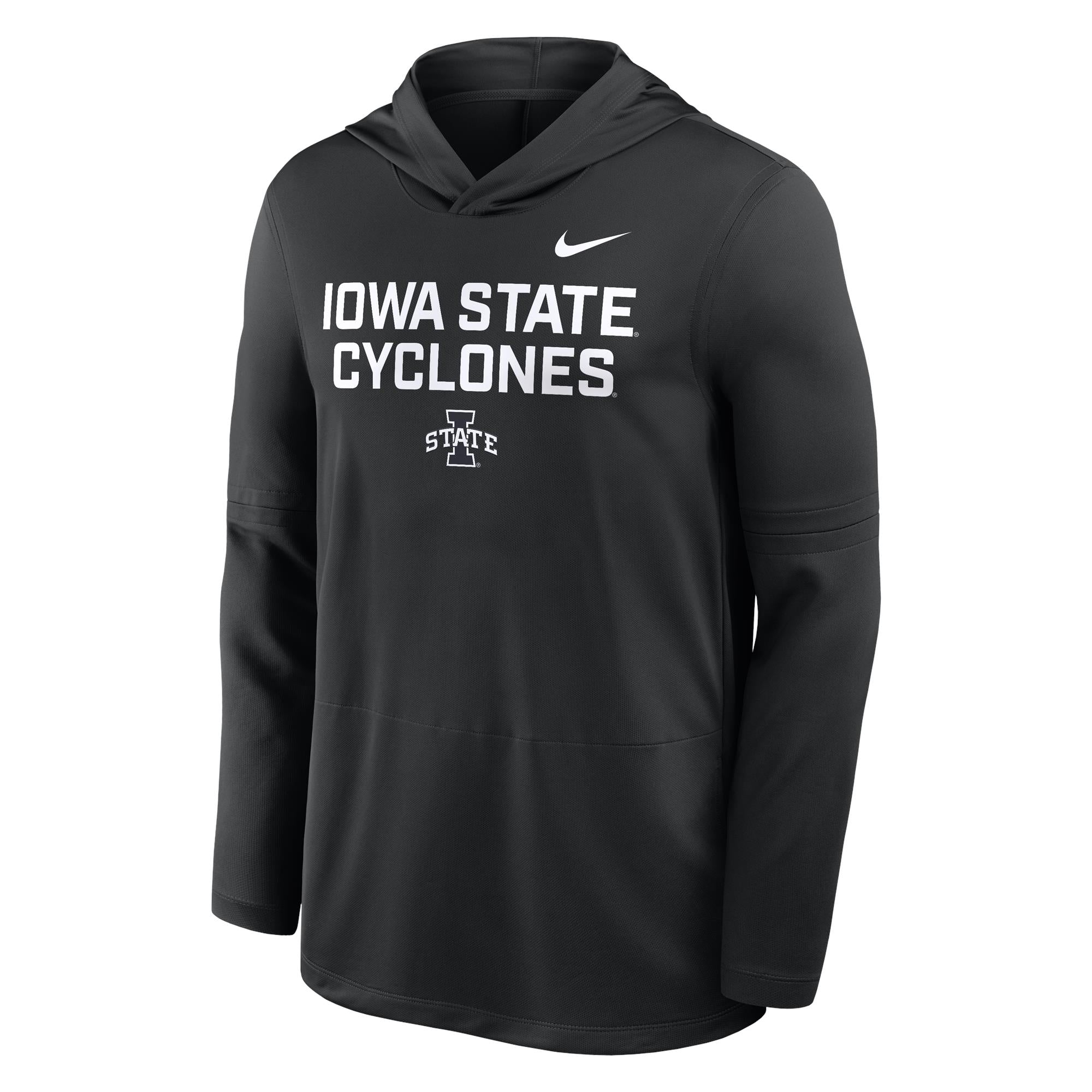 Iowa State Hooded Shirt Black Nike Cyclone Power