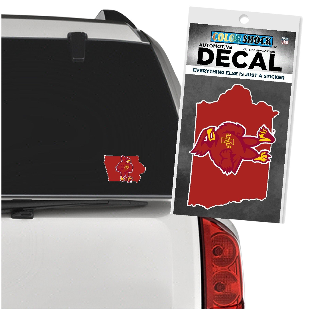 Iowa State Cyclones University Decal