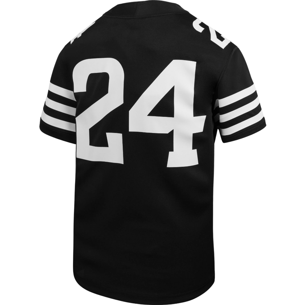 Iowa State Cyclones Kids Black Nike #25 Replica Football Jersey