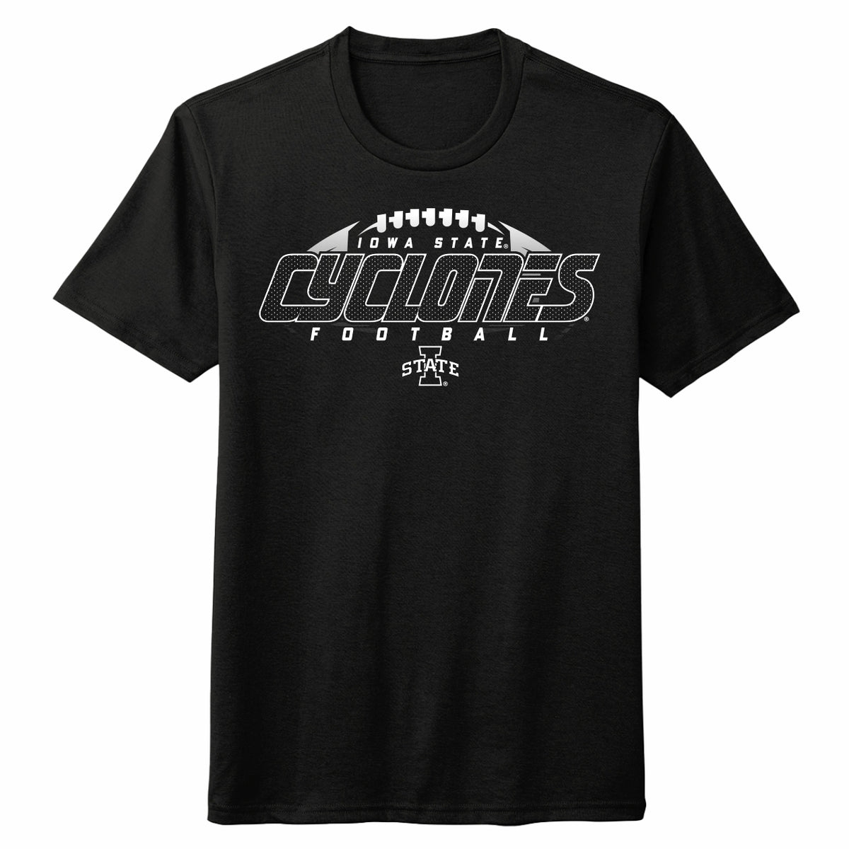 Iowa State Cyclones Football Black T-Shirt