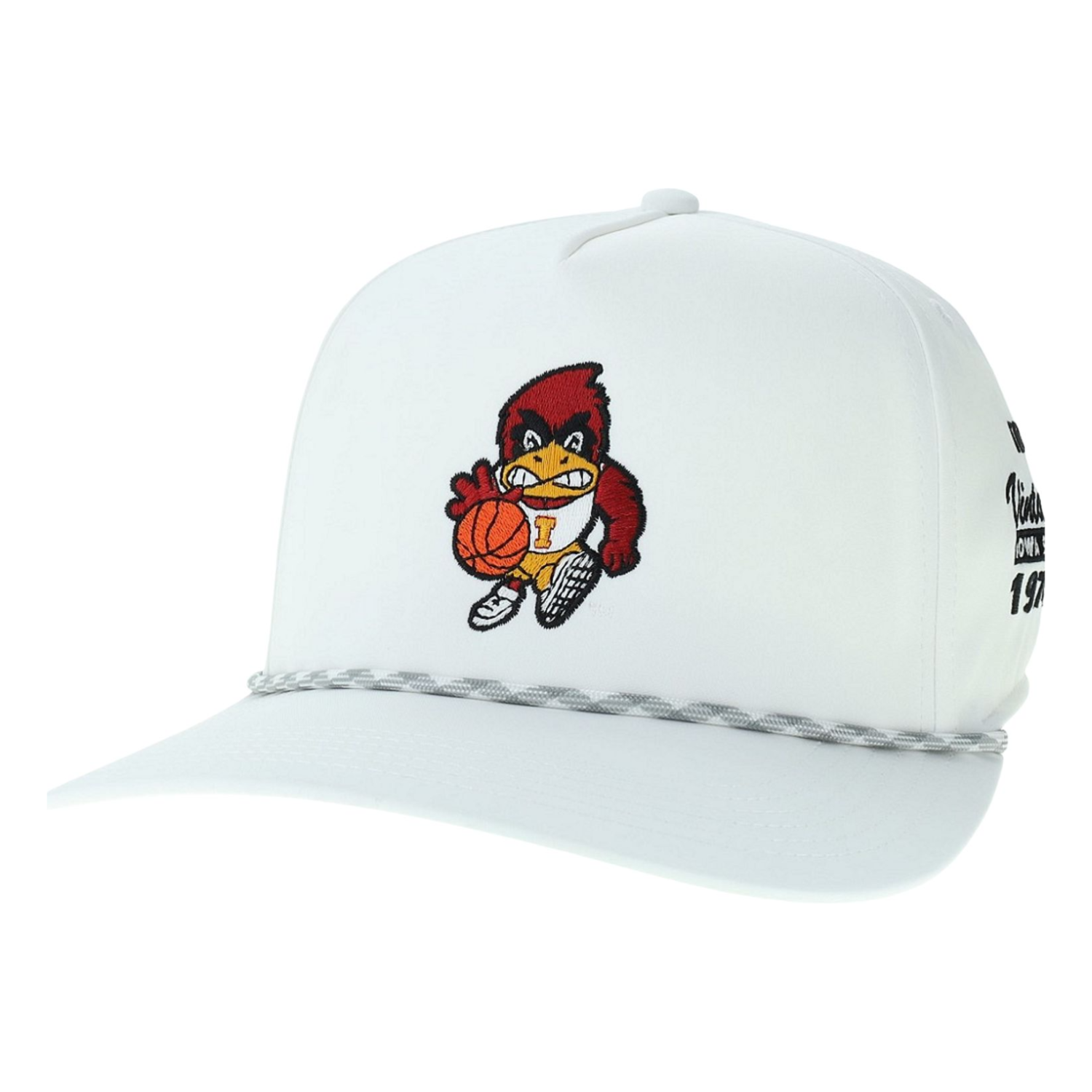 Iowa State Cyclones Vintage Basketball Caddy Adjustable Rope Cap