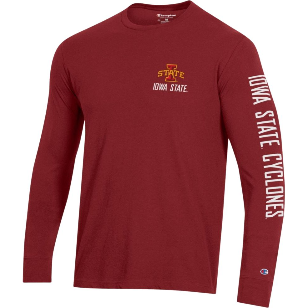 Iowa State Cyclones Men's Red Champion Stadium Shirt