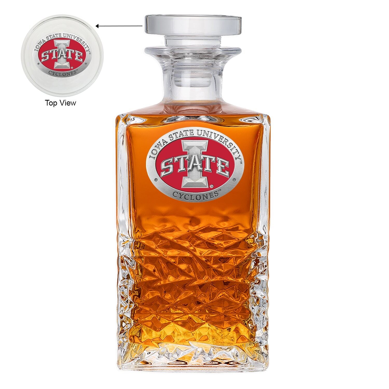 Iowa State Cyclones Heritage Decanter