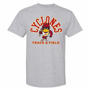 Iowa State Cyclones Sport Drop Track & Field Cy Short Sleeve Tee