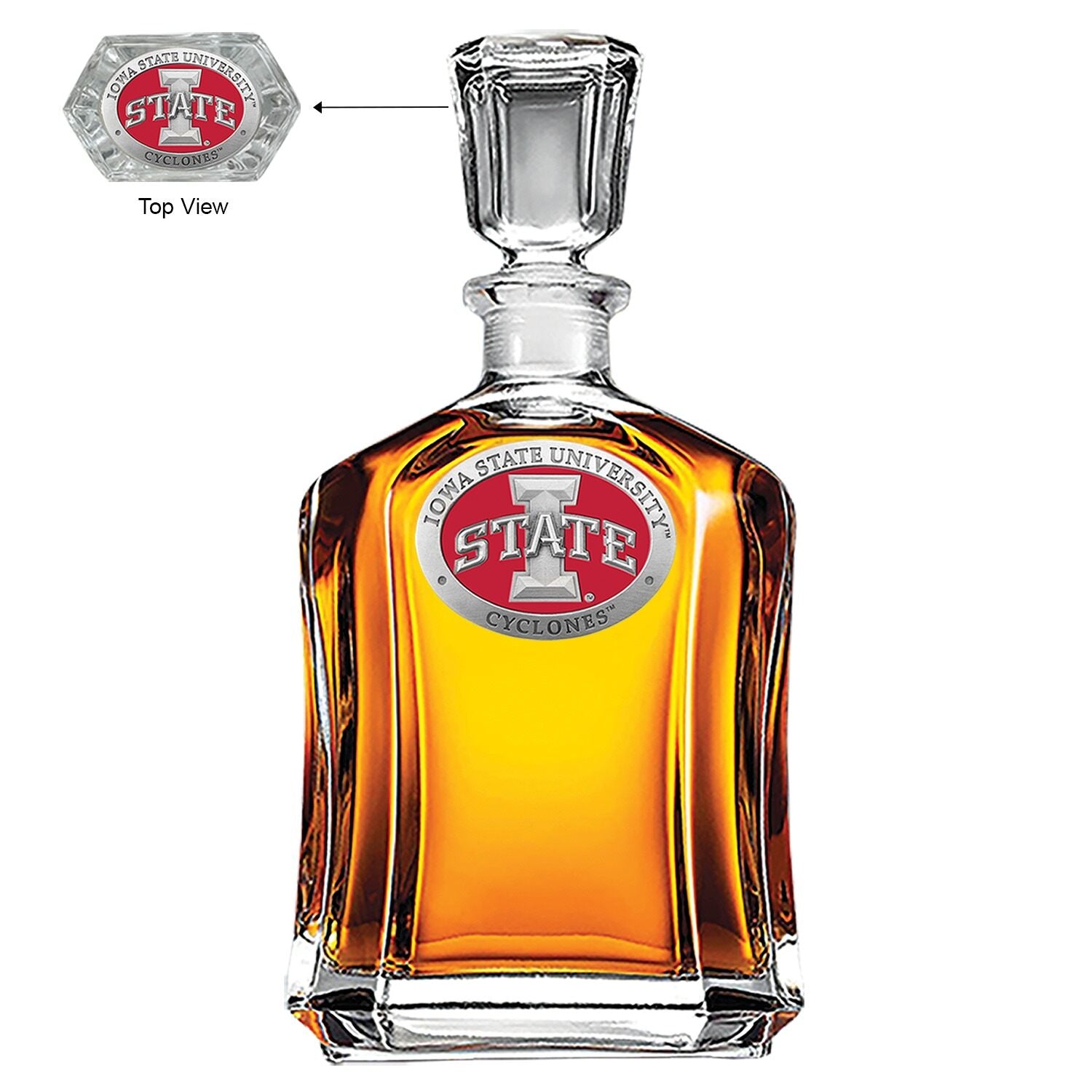 Iowa State Cyclones Capitol Decanter