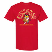 Iowa State Cyclones Sport Drop Basketball Cy Short Sleeve Tee