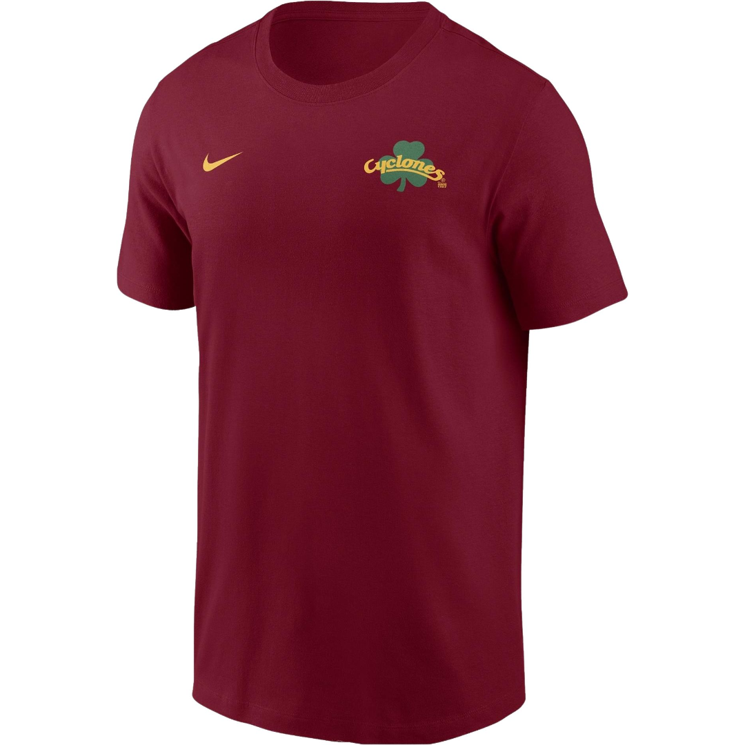 Iowa State Cyclones Nike Clover Short Sleeve T-Shirt